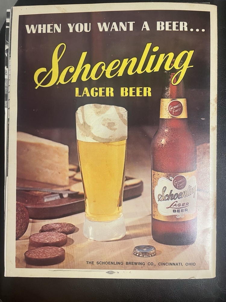 1970 World Series program Unscored From Cincinnati.