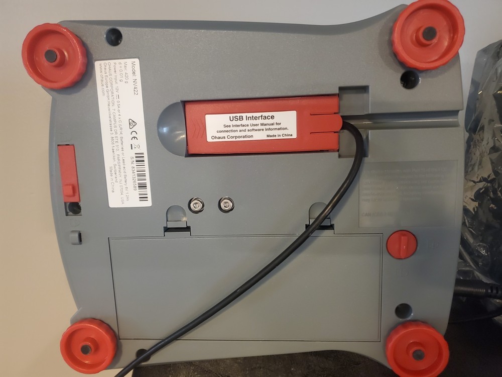 Ohaus Navigator Scale Model NV422 with USB interface TESTED working great.