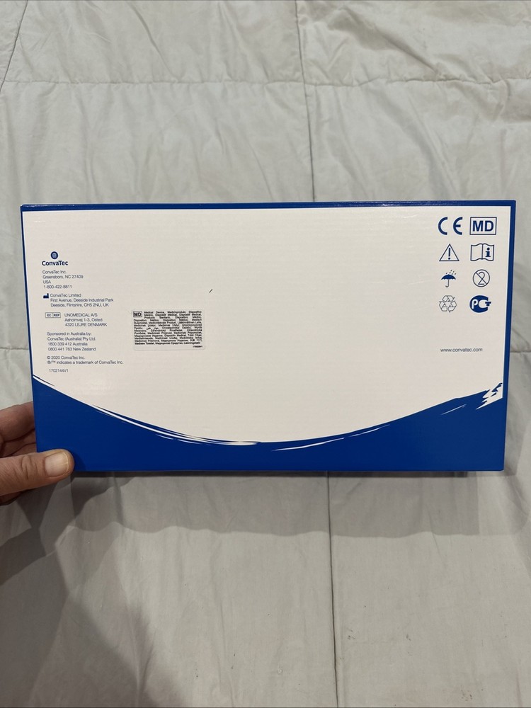 10 ConvaTec 416975 Esteem+Ostomy Drainable Pouch 3/4" - 2-1/2"- 5 boxes!