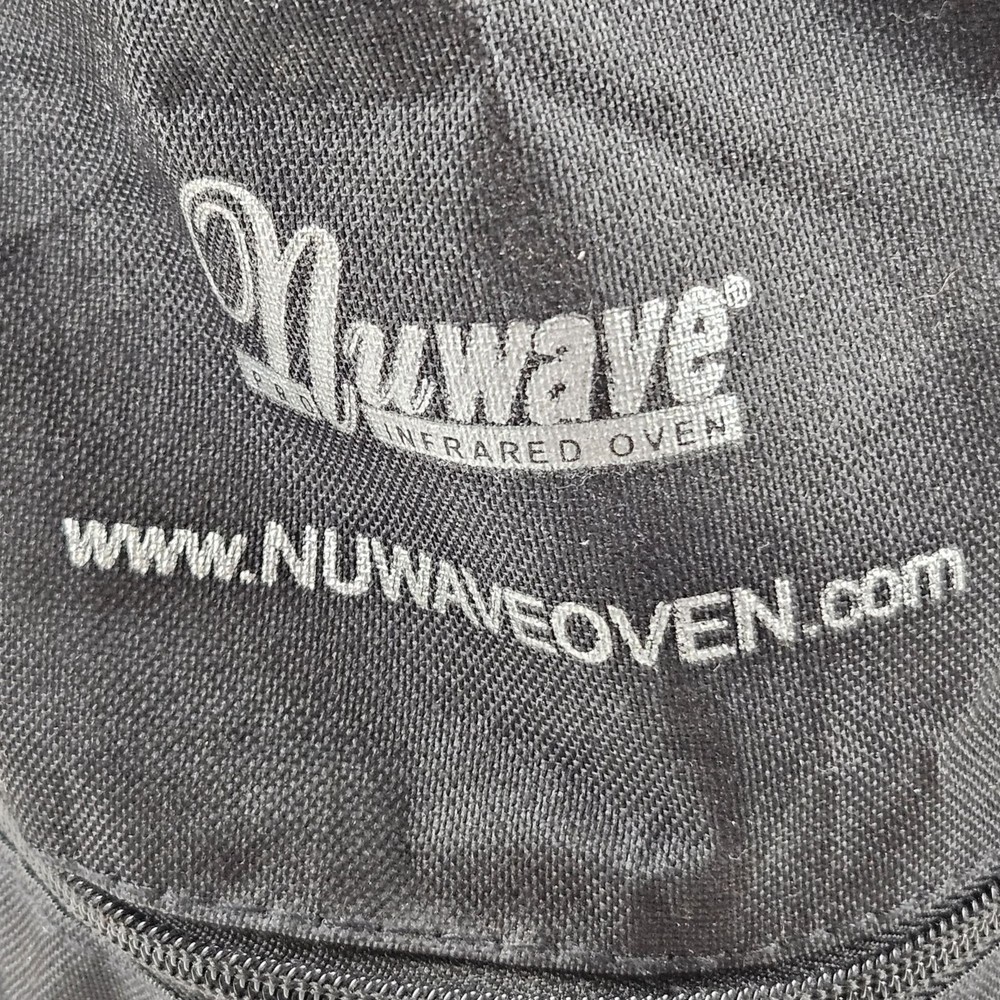 NuWave Infrared Oven Carrying Case Black Nylon Adjustable Shoulder Strap Storage