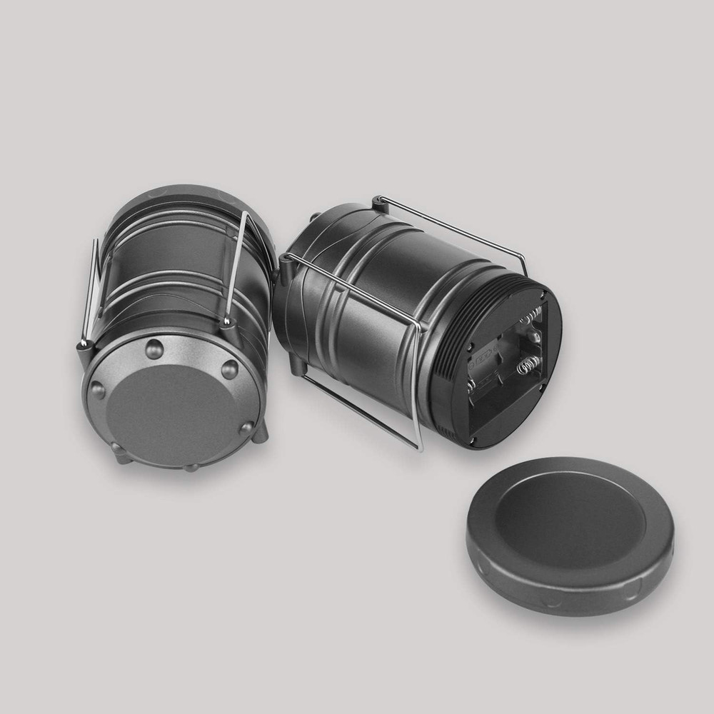 LED Camping Lantern, 4 Pack Battery Powered Flashlight for Power Outages