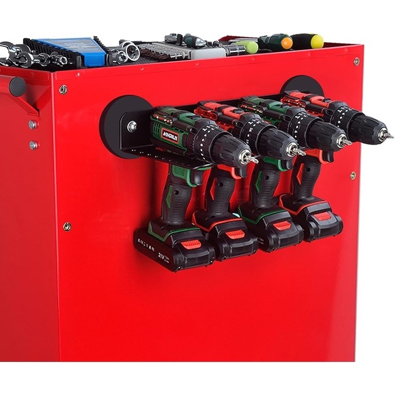 Magnetic Power Tool Organizer Heavy Duty Storage Rack Garage Workshop Tools New