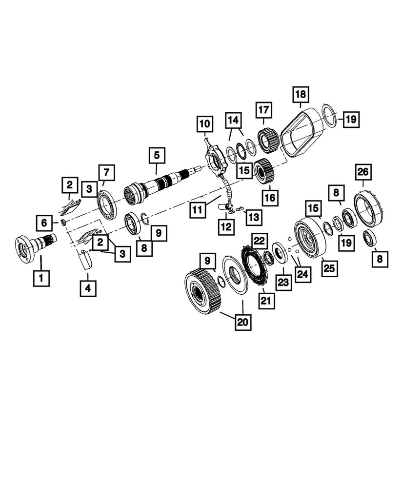 Genuine Mopar Thrust Washer 68055274AA