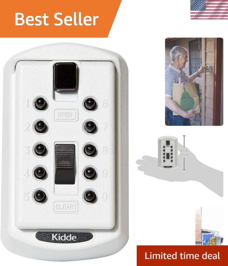 Slimline KeySafe with Customizable Combinations - Wall Mounted Security