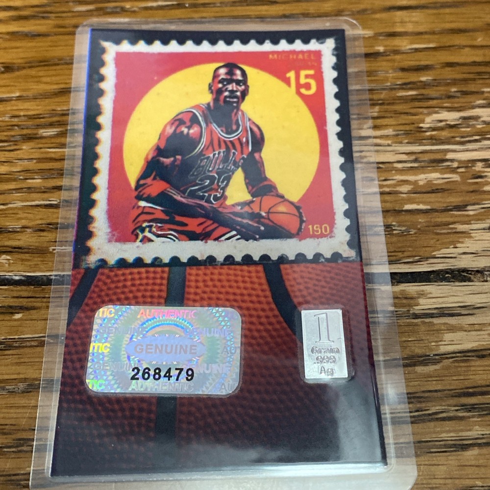 Mjordan Art Card With Silver