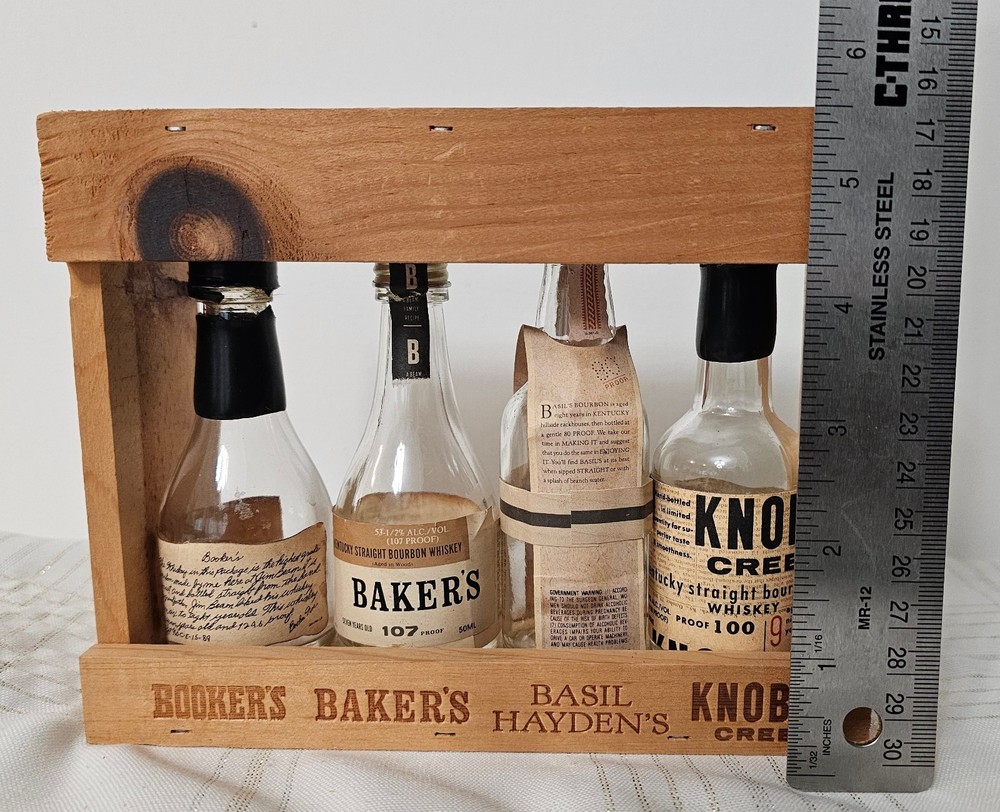 Mini Bar Back Display Of Bourbon