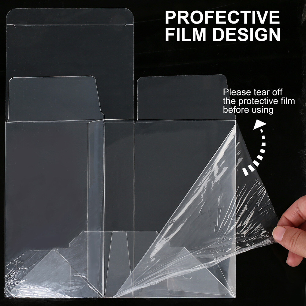 Pop Protector Compatible with 4" Funko POP! Figures Clear Pop Case Display Box