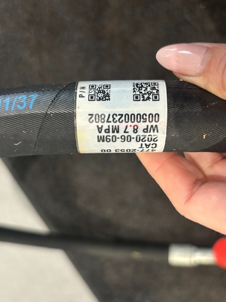 Caterpillar OEM Diesel Engine One wire Braid Hose 477-2053