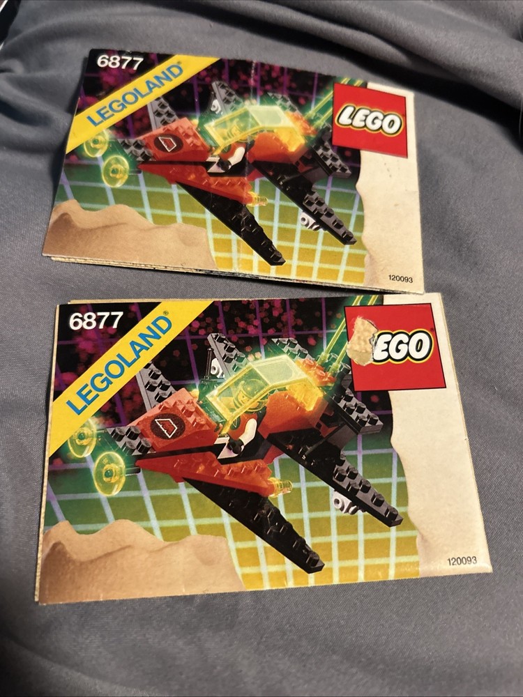 Lego 6877 Instruction Manual 1990