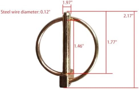 Tow Bar Retaining Pin and Clip Kit