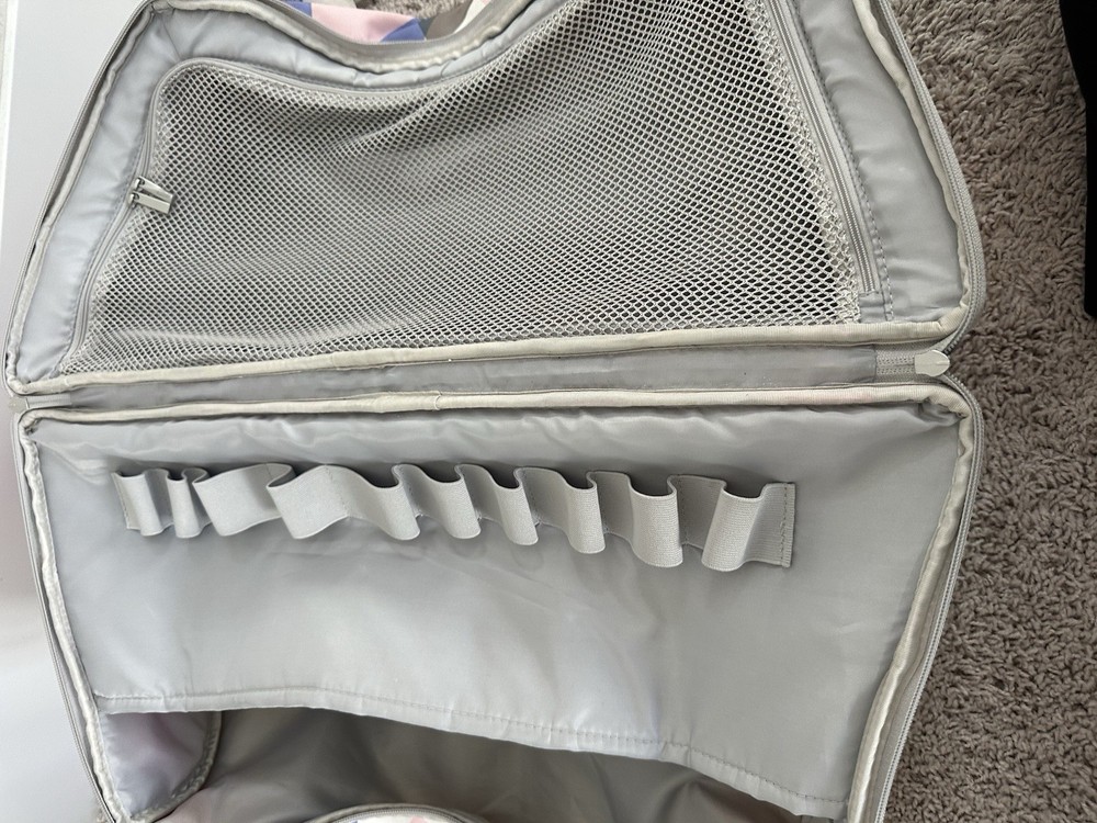 Nike Duffle Bag Diamond Purple Pattern Large Overnight Bag