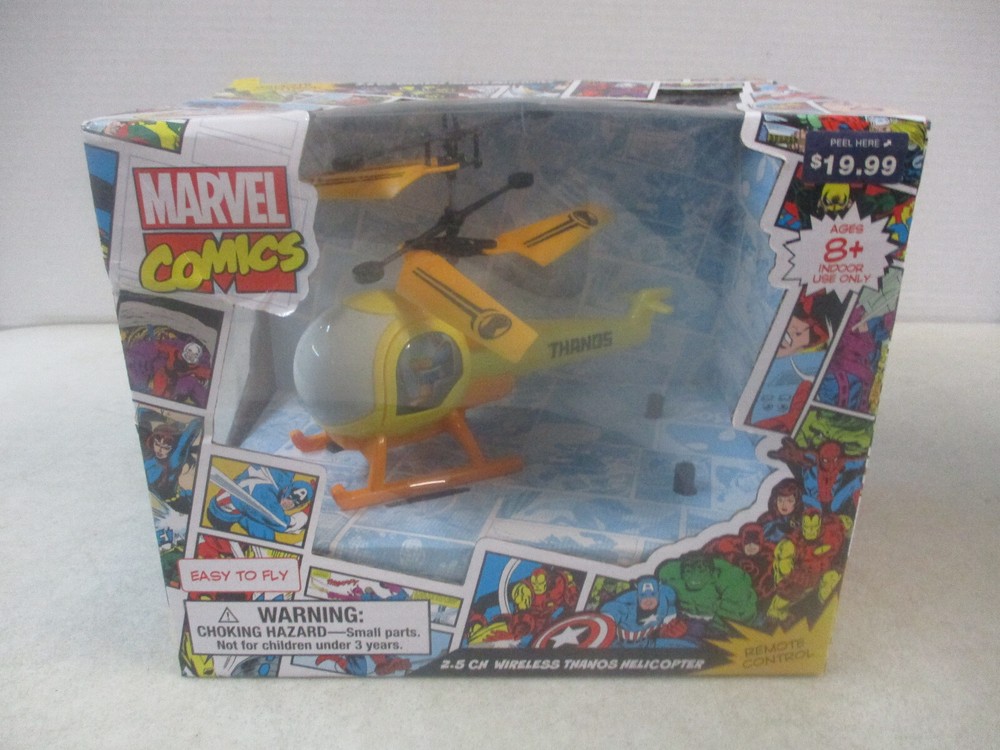 SEALED MIB MARVEL COMICS REMOTE CONTROL THANOS HELICOPTER