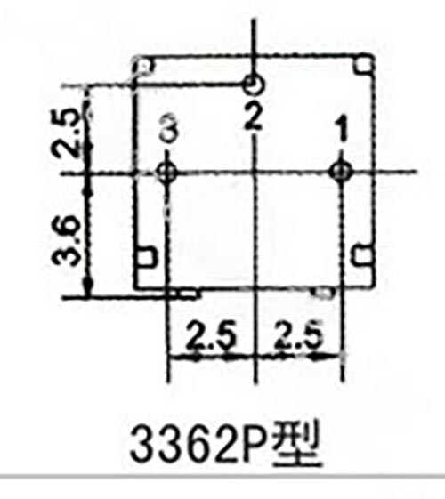 3362P Cermet Precision Variable Resistors -Potentiometer, Trimmer, Preset, Pot