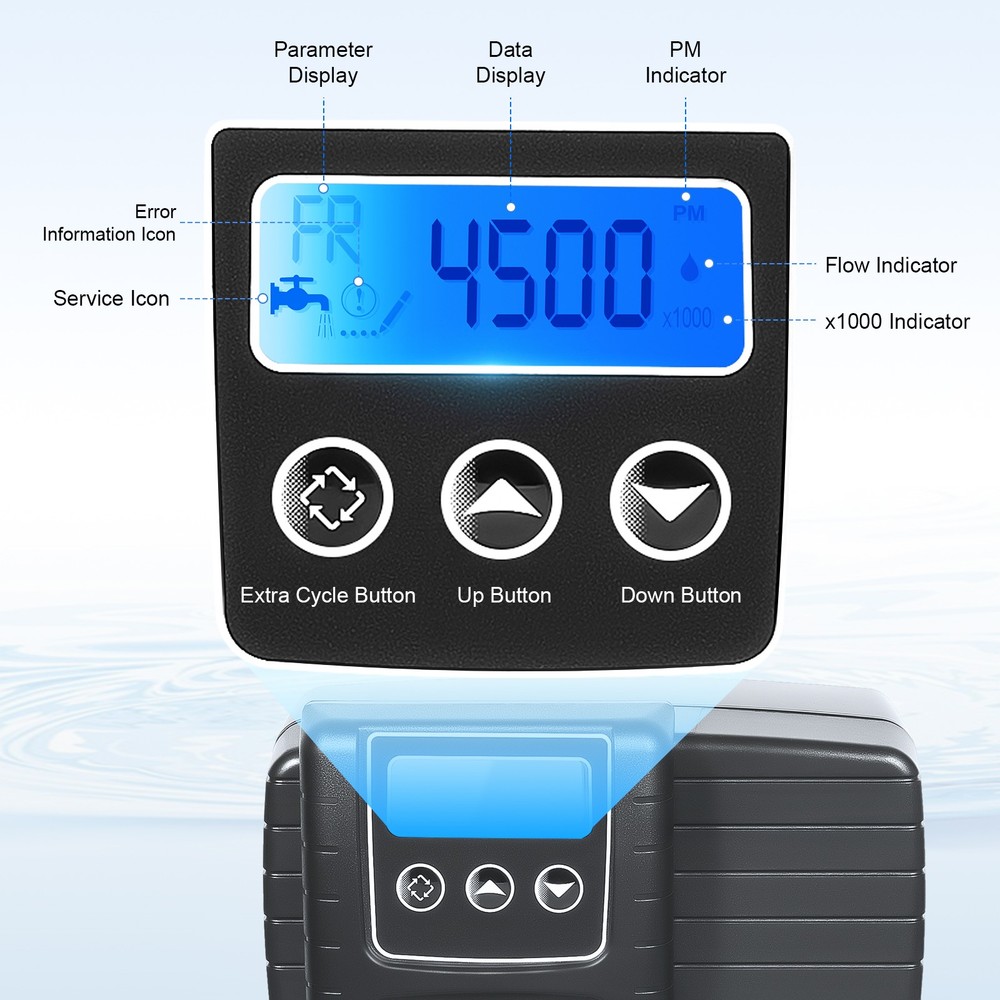 Digital Control Valve Water Softener Control Valve Filter Control Head 5600 SXT