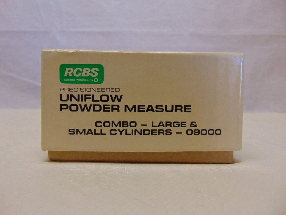 RCBS Uniflow Powder Measure Large & Small Combo