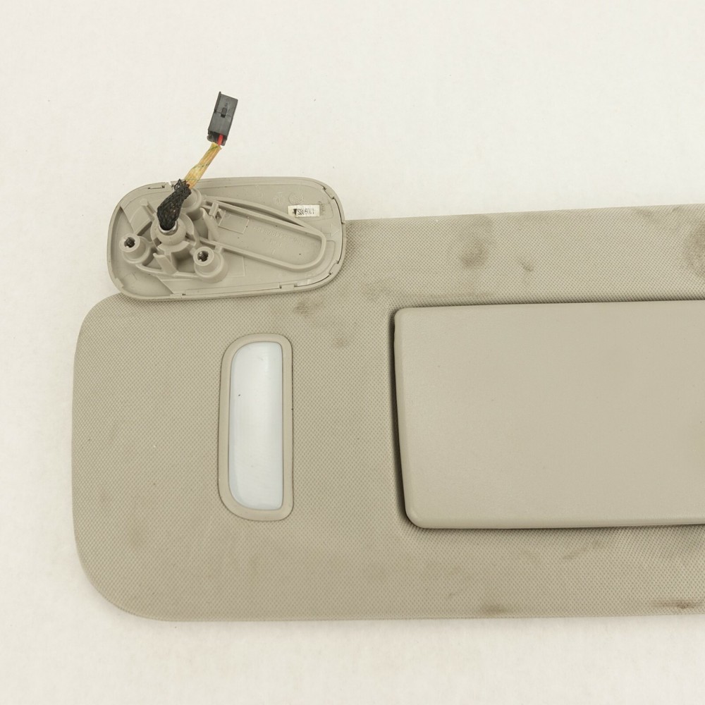 Sierra Silverado Driver Left Sun Visor Sunvisor 2008 2009 2010 2011 2012 13