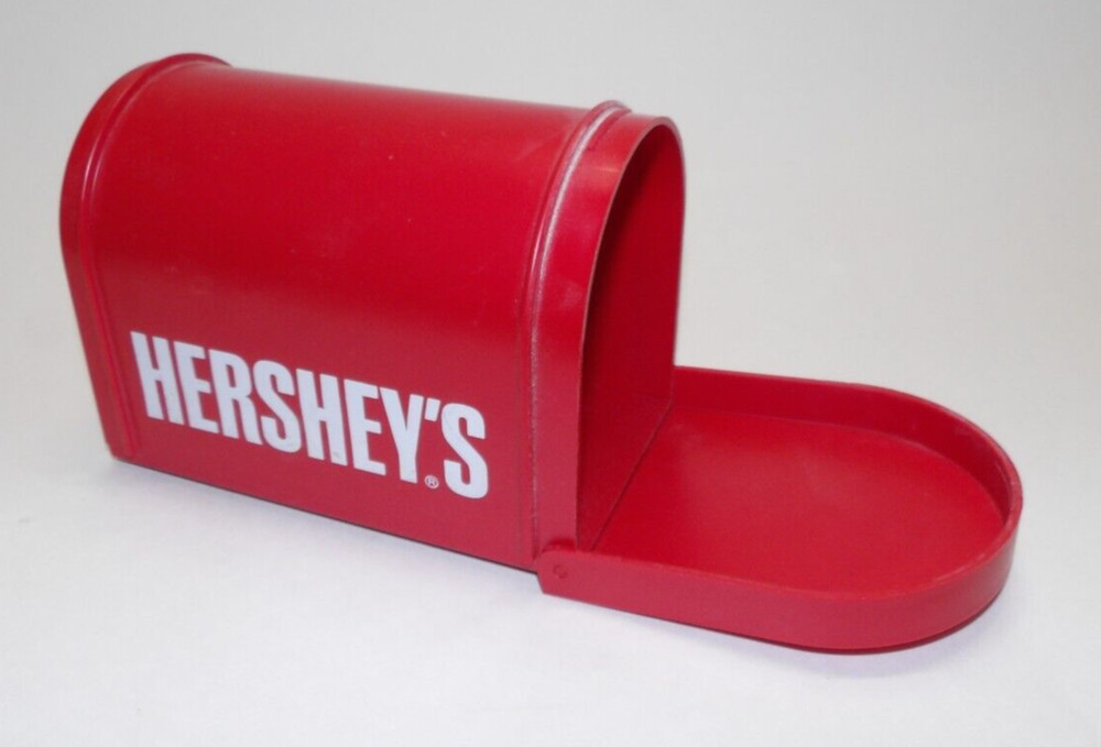 Hershey's Red Plastic Mailbox Candy Collectible 1988