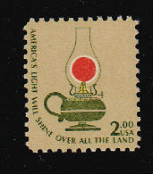 Scott # 1611...$2.00...Lamp.