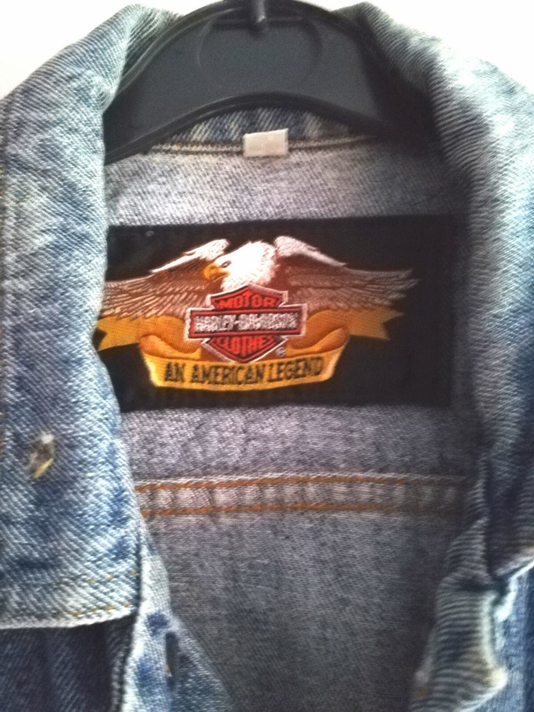 Harley davidson heavy Denim Jacket