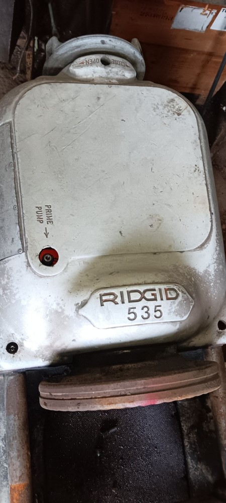 Ridgid 535 Pipe Threader Speed Grip Chuck Working Complete