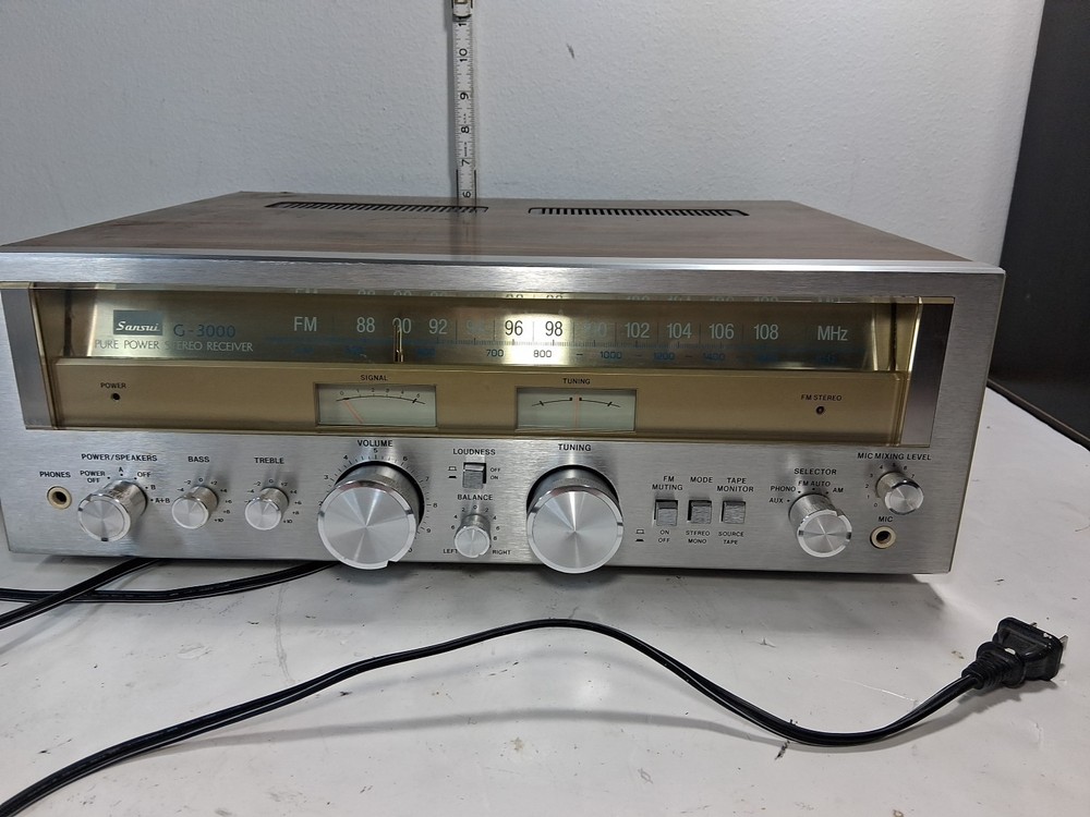 Sansui G-3000 Receiver TD12T