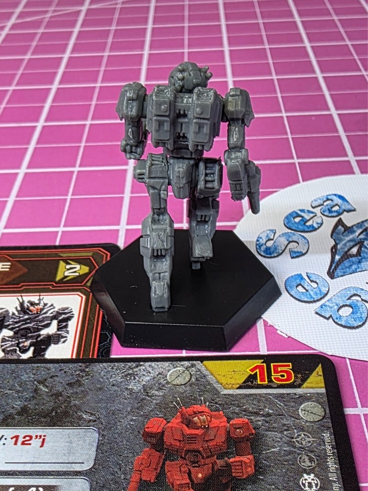 BattleTech Wasp Mech -- Inner Sphere Battle Lance + Cards