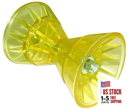 POLY VINYL 3? SUPER BOW ROLLER, Yellow