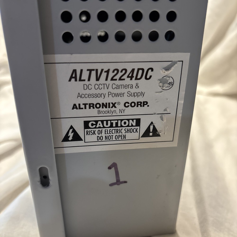Altronix ALTV1224DC2 CCTV power supply