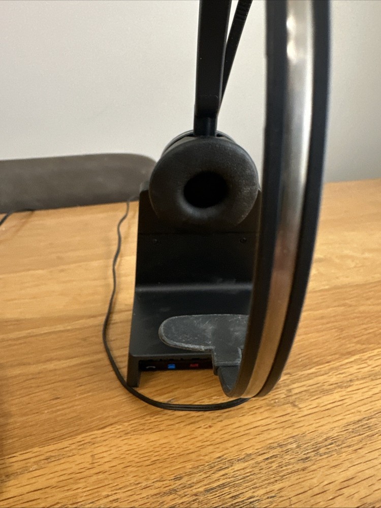 Jabra Engage 65 Mono DECT Wireless Headset+Charge Base | Tested Working