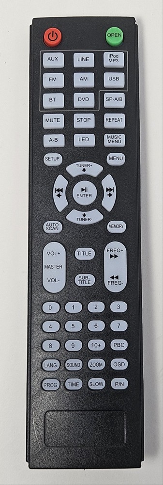 Pyle PD1000BA OEM Remote Control