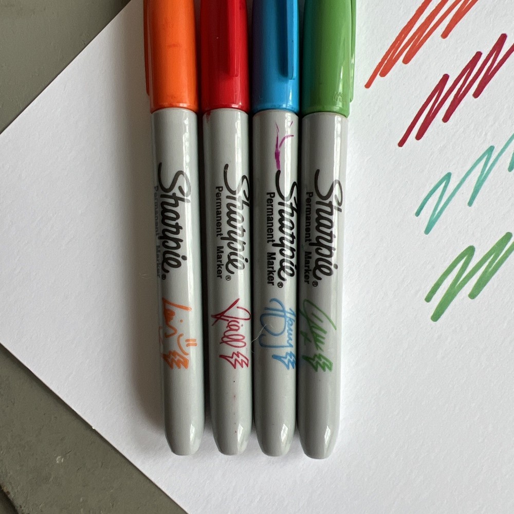 ONE DIRECTION Limited Edition Sharpies (Includes Louis, Niall, Harry, Liam)