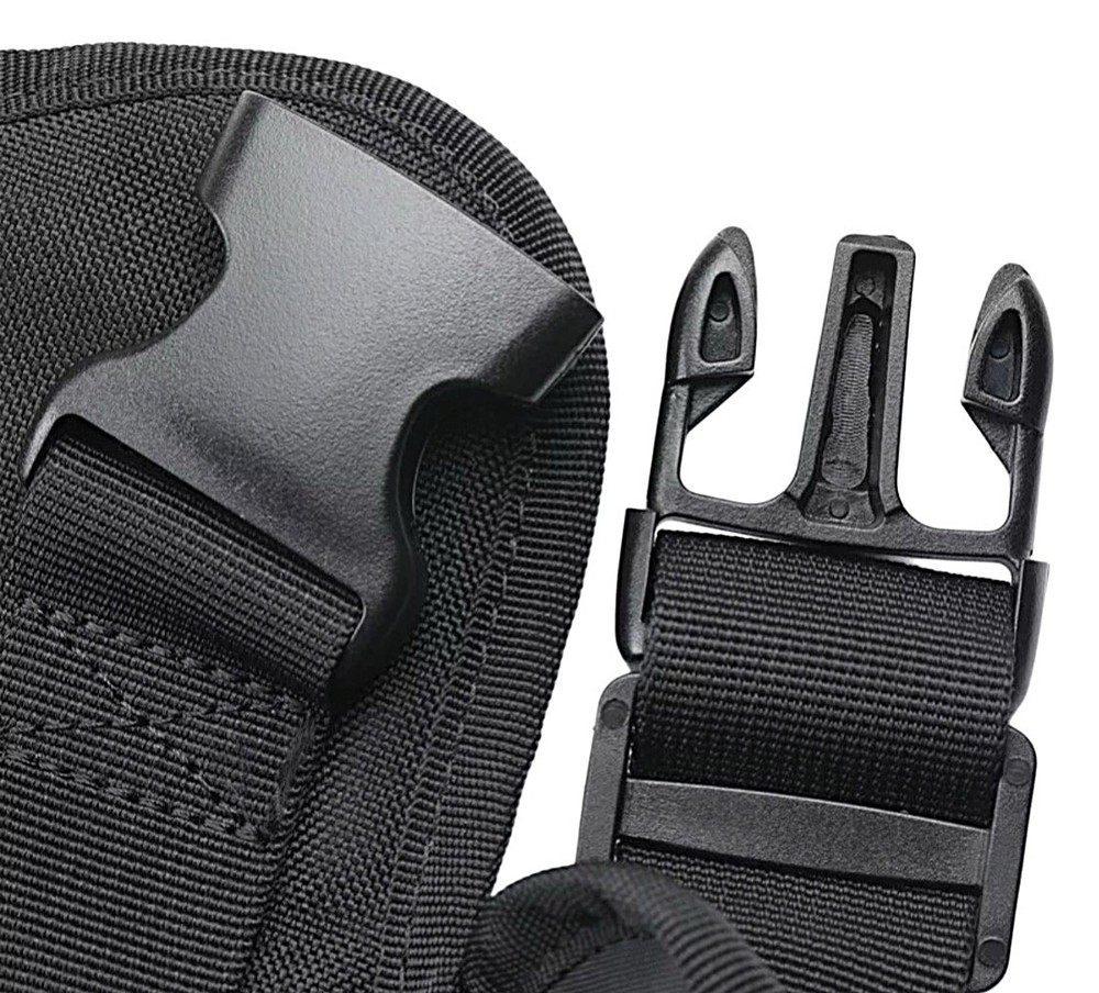 Tactical Training Dog Harness + Leash Heavy Duty No-Pull Military Service Set