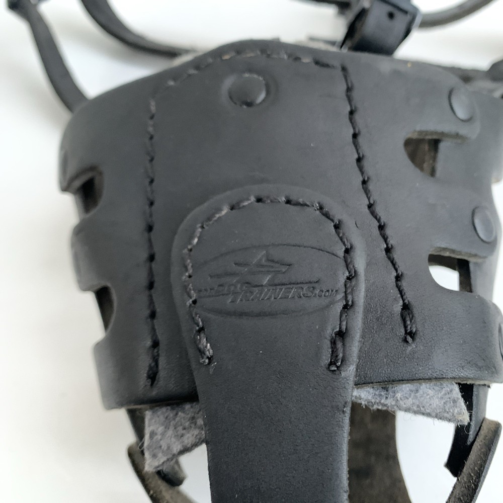 Impact Armor Leather Dog Muzzle K9 Training Police Working Dog