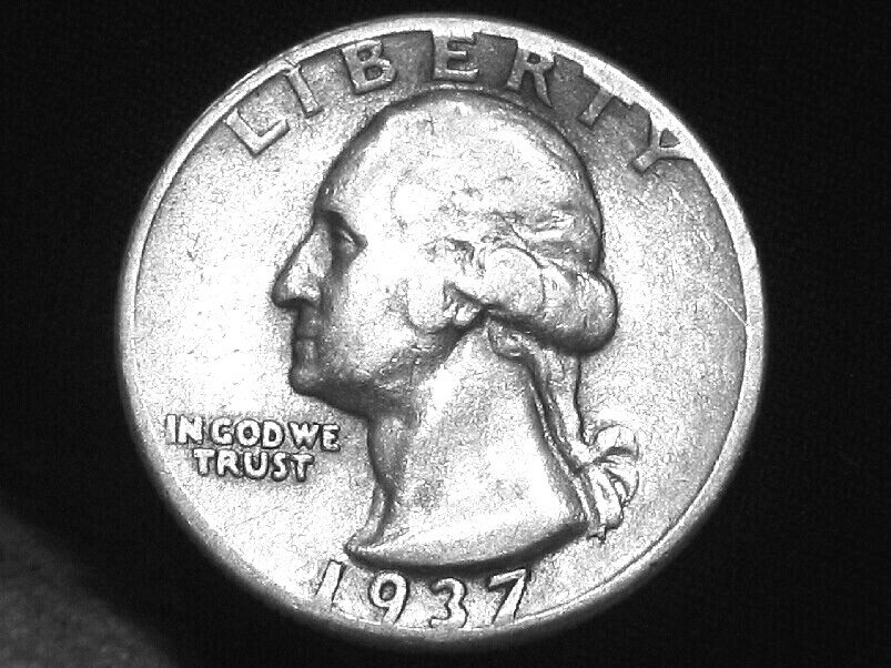 1937-D Washington Quarter --- Extra Fine