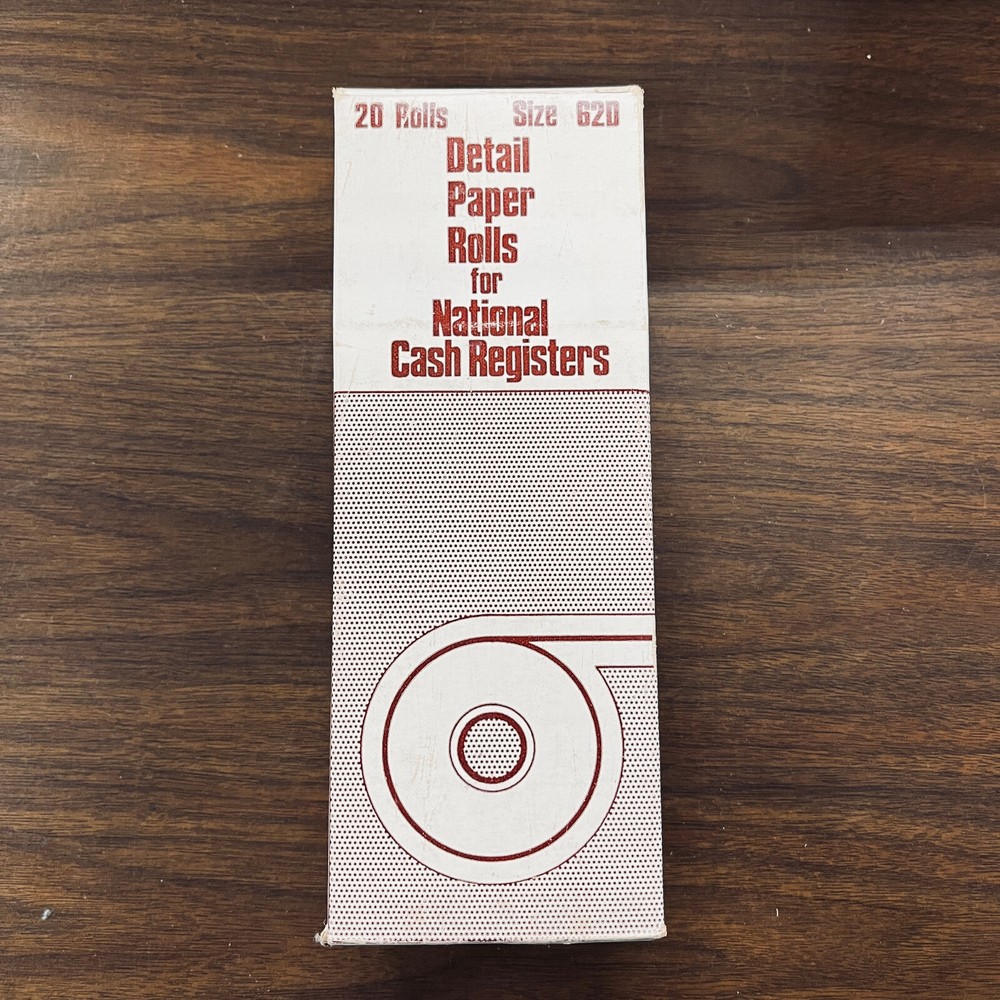 Cash Register/Adding Machine Paper Rolls 53mm - 20 Rolls