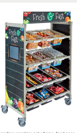 Cambro CSFLEXMERCH Camshelving Flex Station Graphics