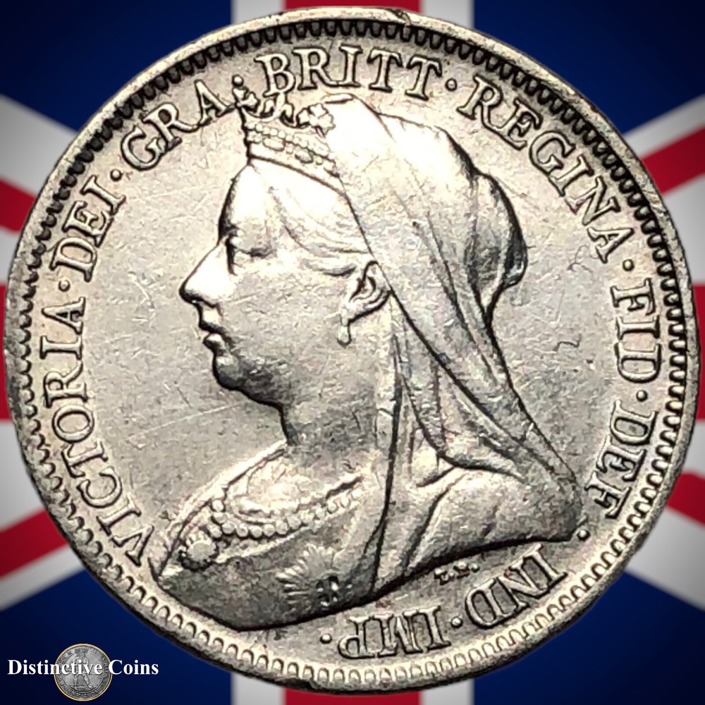 Great Britain 1900 Six Pence GB1475