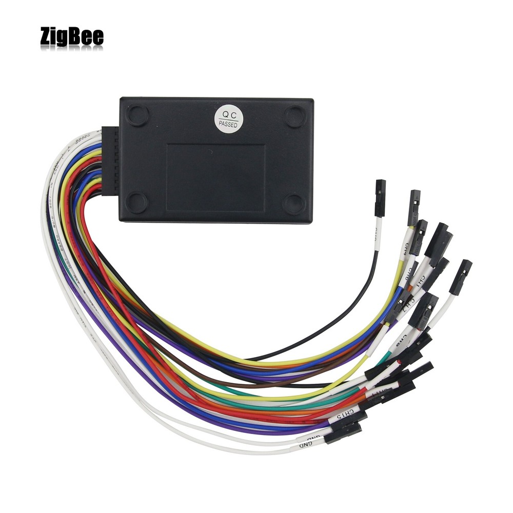 US STOCK Mini 16 Logic Analyzer USB 100M Max Sample Rate 16CH Version 1.1.34