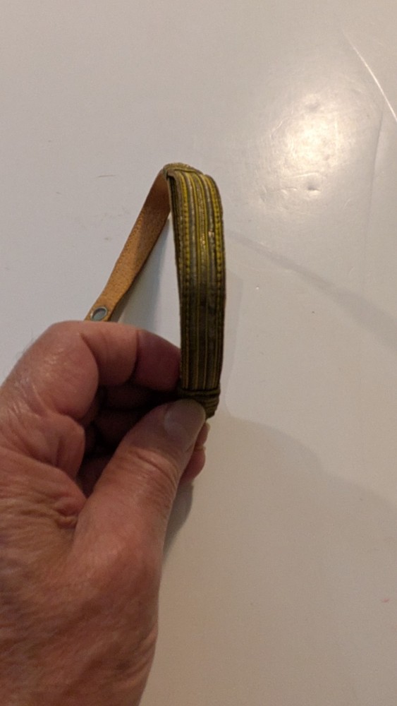 WW2 USN US Navy Hat Cap Adjustable Gold Chinstrap Strap