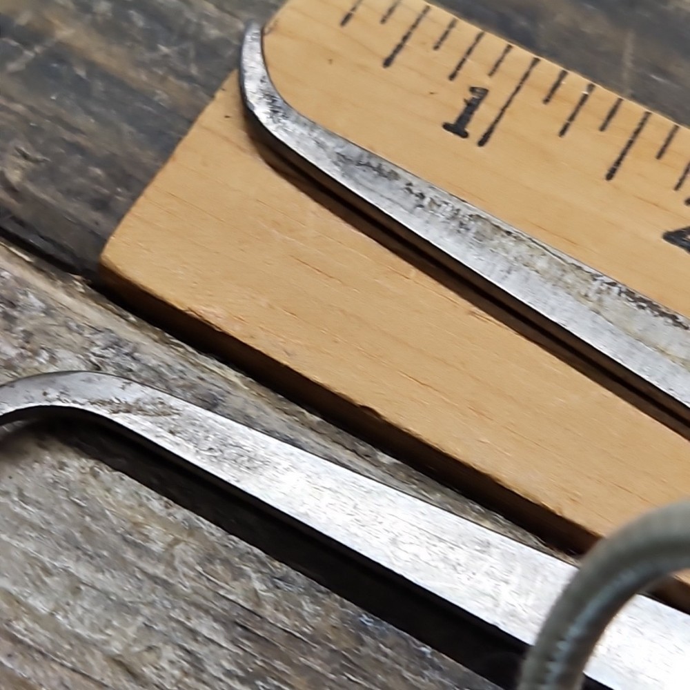 VINTAGE LS STARRETT INSIDE OUTSIDE FLAT LEG LOCK JOINT CALIPERS