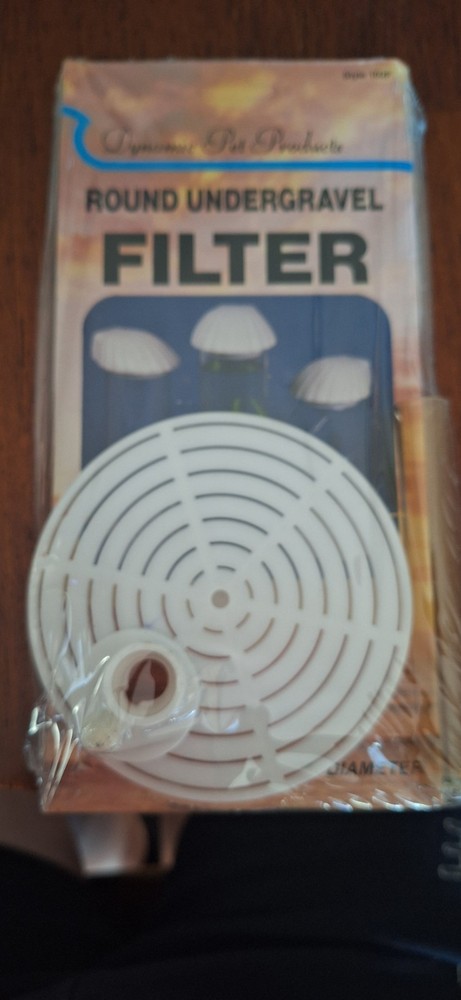 Dynamic Pet Products 4" round underground filter