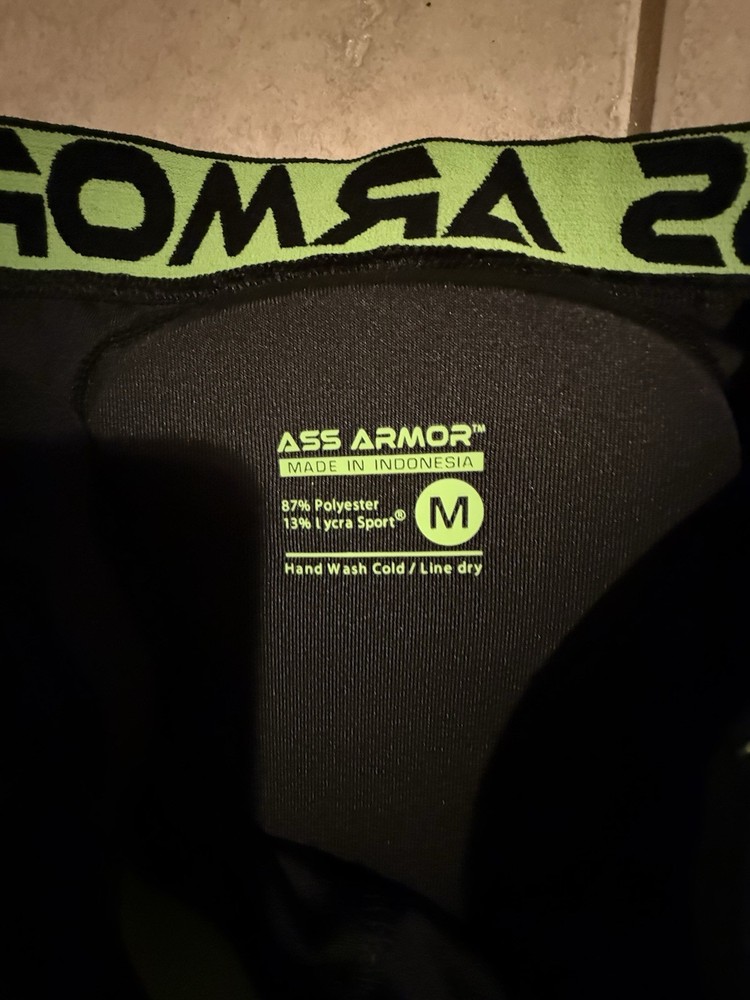 Ass Armor Protective Padding For Biking, Sking, Etc. NWT Size M