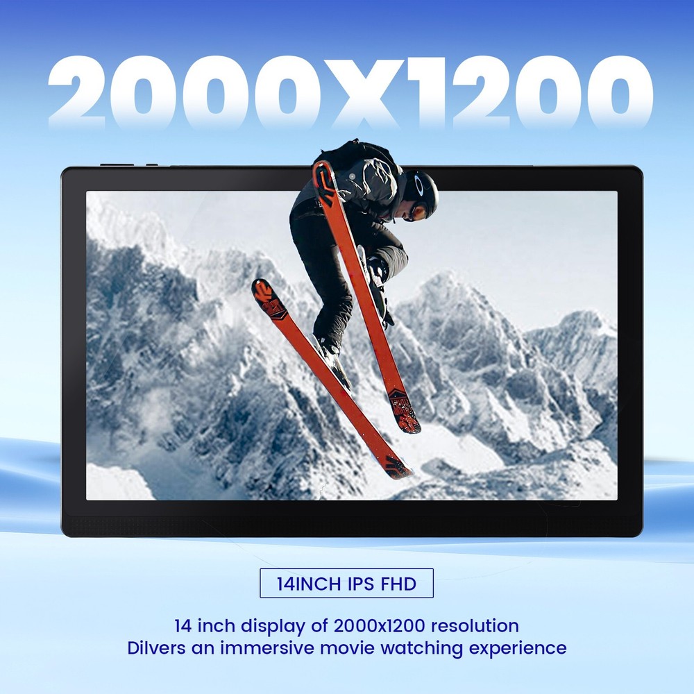 Tablet 14 inch Ultra Big Android 12 Tablets 512GB Storage 12GB RAM IPS Bundle Ke