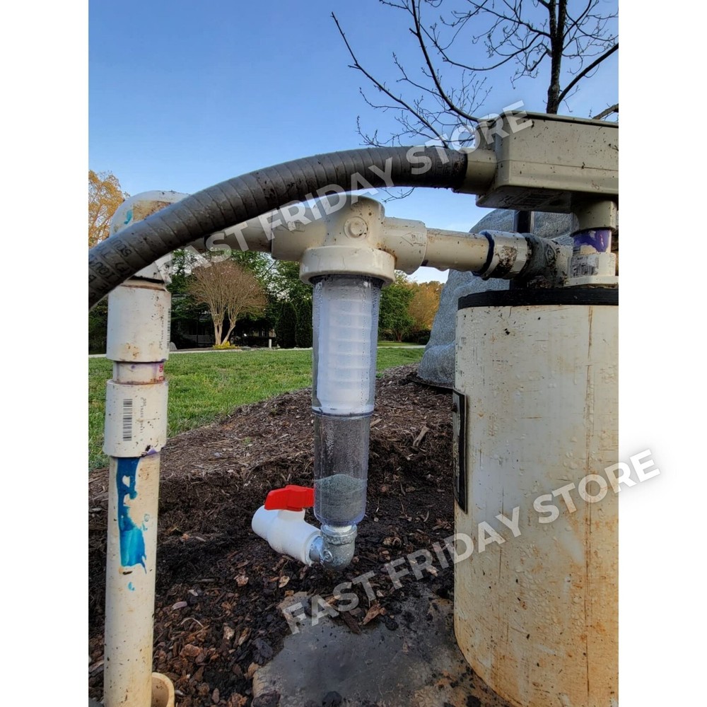Heavy Sediment Trapper Separator Well Water Filter Remove Sand Large Particles