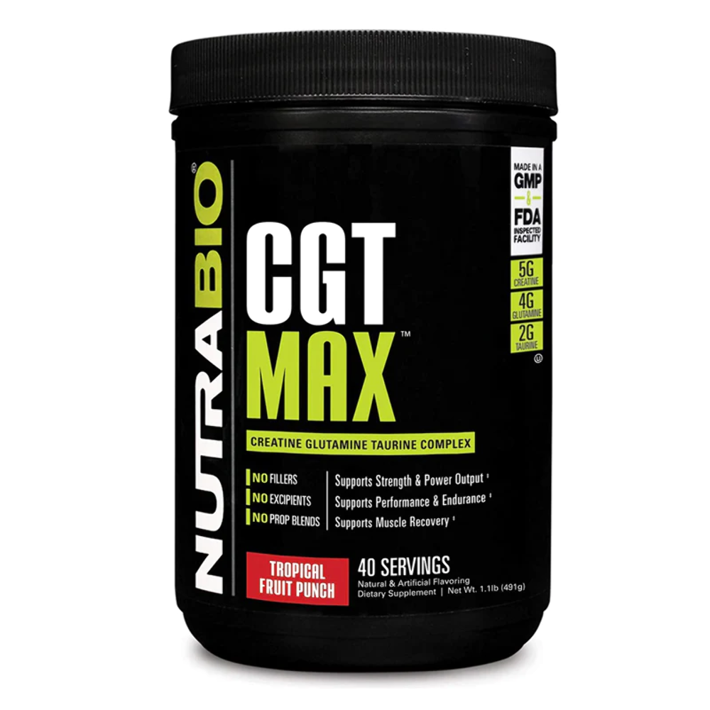 NutraBio - CGT MAX - 40 Servings