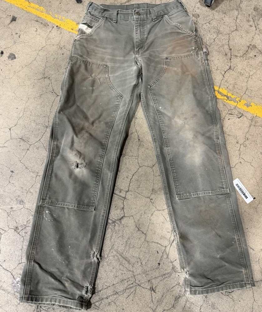 Vintage Carhartt distressed double knee