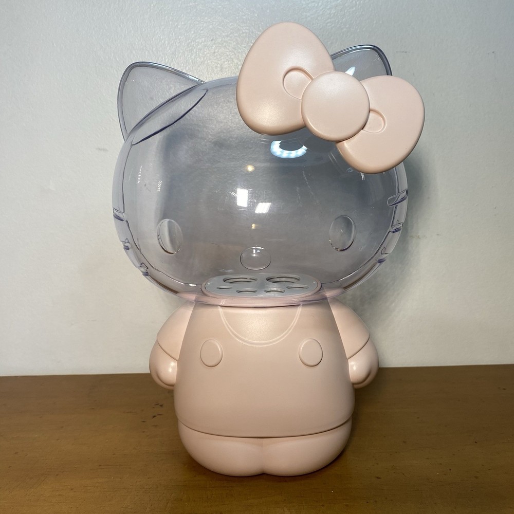 Hello Kitty Impressions Makeup Brush Storage Container Doll Matte Pink 2023