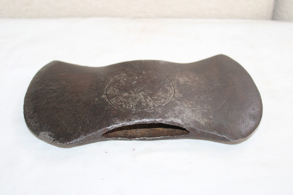 Vintage CAYUGA Double Bit Axe Head