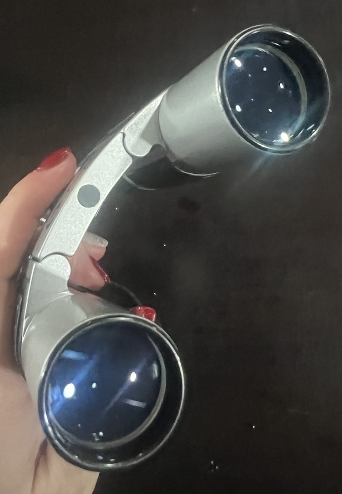 Compact Foldable Binoculars With Case & Strap 10x25 288ft Great