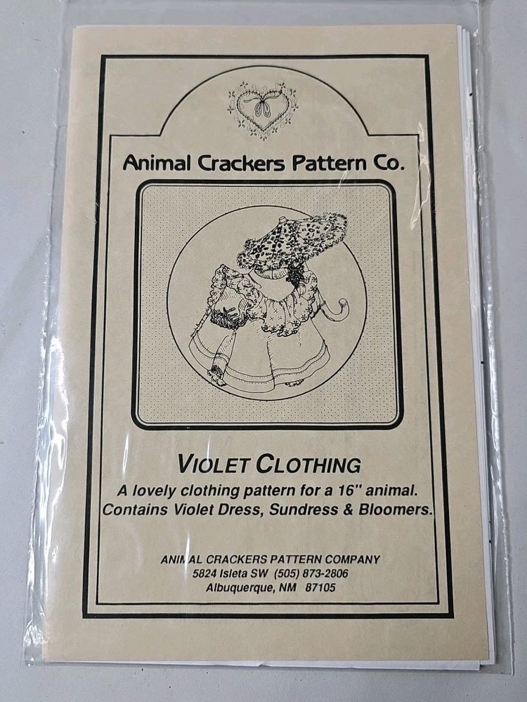 5 Animal Crackers Pattern Patterns